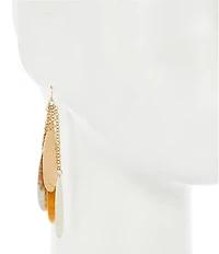 Southern Living Two Tone Shaky Drop Earrings
