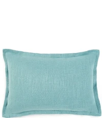 Southern Living Velvet & Linen Reversible Lumbar Pillow