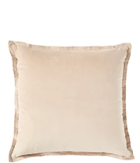 Southern Living Velvet & Linen Reversible Oversize Square Pillow
