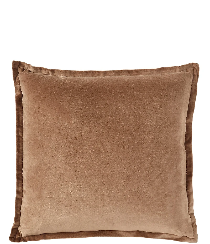 Southern Living Velvet & Linen Reversible Oversize Square Pillow
