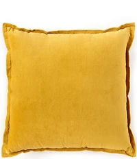 Southern Living Velvet & Linen Reversible Oversize Square Pillow