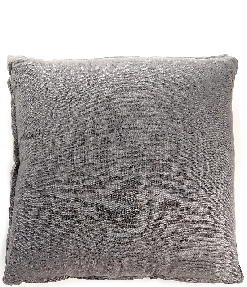 Southern Living Velvet & Linen Reversible Oversize Square Pillow