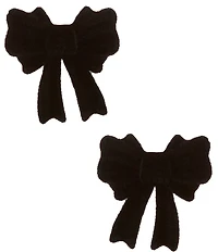 Southern Living Velvet Bow Stud Earrings