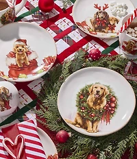 Southern Living Velvet Plaid Table Runner