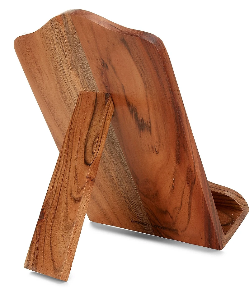 Southern Living Wood Cookbook Holder