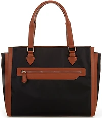 Southern Living Work Contrast Trim Tote Bag