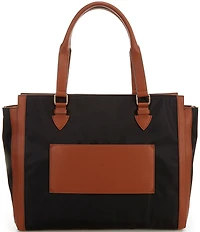 Southern Living Work Contrast Trim Tote Bag