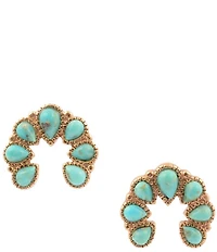 Southern Living x Barse Desert Icon Turquoise Stud Drop Earrings