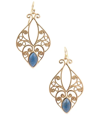 Southern Living x Barse Victorian Garden Statement Drop Earrings