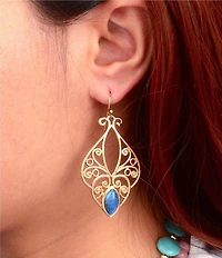 Southern Living x Barse Victorian Garden Statement Drop Earrings