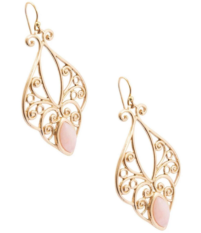 Southern Living x Barse Victorian Garden Statement Drop Earrings