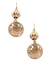 Southern Living x Barse Golden Lauren Drop Earrings