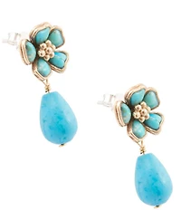 Southern Living x Barse Heirloom Petals Drop Earrings