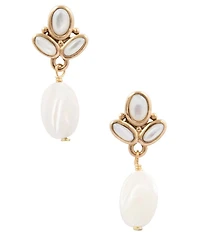 Southern Living x Barse Mother-Of-Pearl Legacy Drop Earrings
