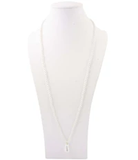 Southern Living x Barse Turquoise Magnesite and Shell Drift Convertible Long Pendant Necklace