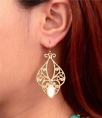 Southern Living x Barse Victorian Garden Statement Drop Earrings