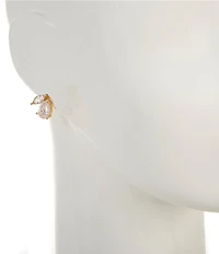 Southern Living x Borrowed & Blue Cubic Zirconia Double Stone Stud Earrings