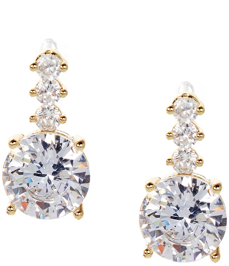 Southern Living x Borrowed & Blue Cubic Zirconia Stone Drop Earrings