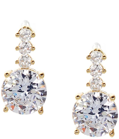 Southern Living x Borrowed & Blue Cubic Zirconia Stone Drop Earrings