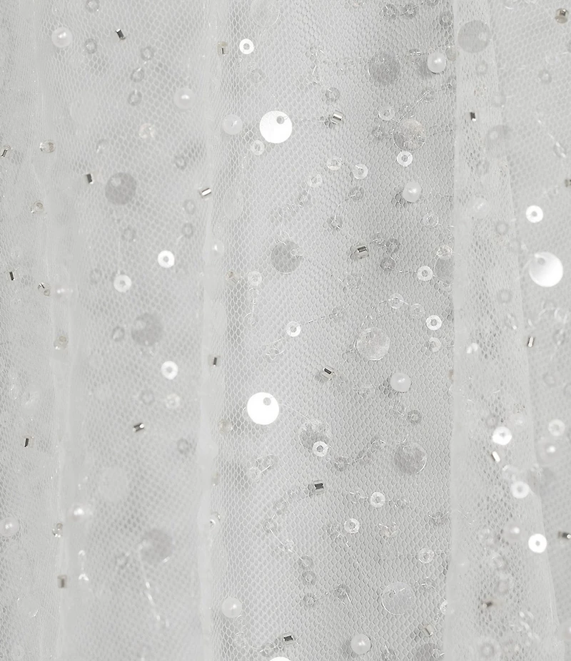 Southern Living x Borrowed & Blue Embellished Poncho Cape