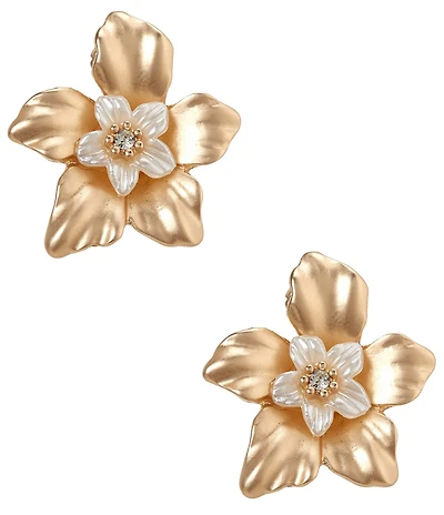 Southern Living x Borrowed & Blue Flower Stud Earrings