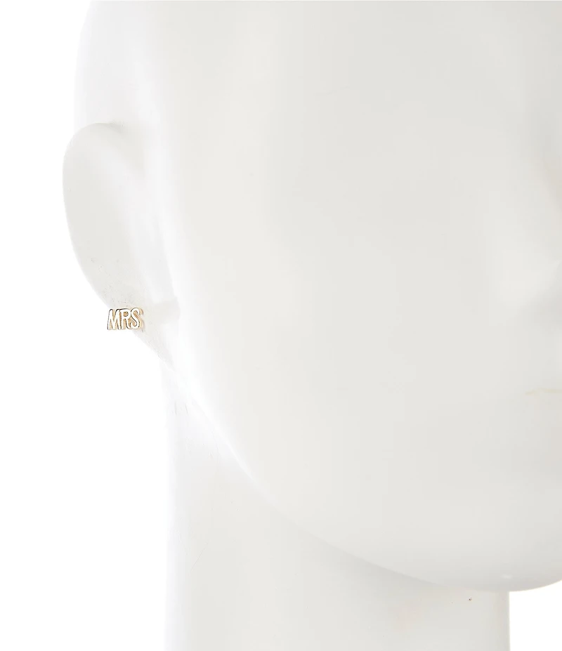 Southern Living x Borrowed & Blue Mrs. Stud Set Mrs. Stud Earring Set