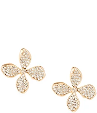 Southern Living x Borrowed & Blue Oversized Pave Flower Drop Earrings