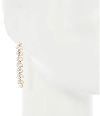 Southern Living x Borrowed & Blue Pearl Cluster Linear Earrings