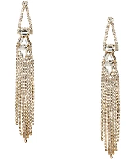 Southern Living x Borrowed & Blue Rhinestone Cascade Chandelier Earrings