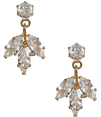 Southern Living x Borrowed & Blue Rhinestone Cluster Drop Earrings