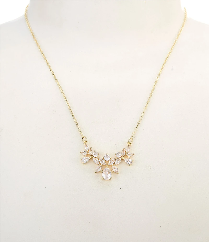 Southern Living x Borrowed & Blue Stone Cluster Chain Necklace