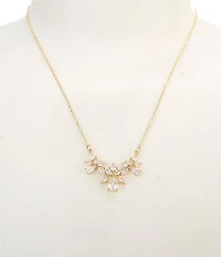 Southern Living x Borrowed & Blue Stone Cluster Chain Necklace