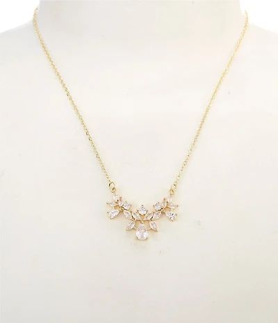 Southern Living x Borrowed & Blue Stone Cluster Chain Necklace