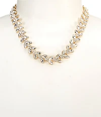 Southern Living x Borrowed & Blue Stone Leaf Collar Necklace