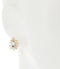 Southern Living x Borrowed & Blue Teardrop Cubic Zirconia Stud Earrings