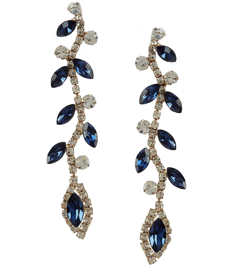 Southern Living x Borrowed & Blue Vine Stone Linear Earrings