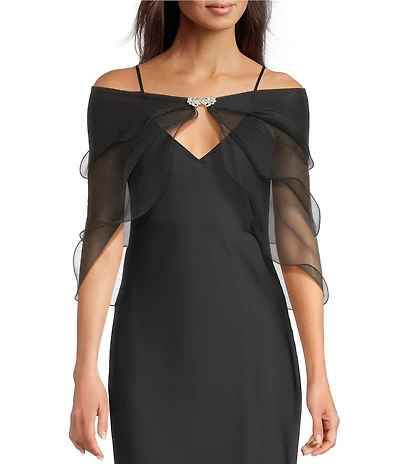 Southern Living x Borrowed & Blue Wrap With Embellished Clasp