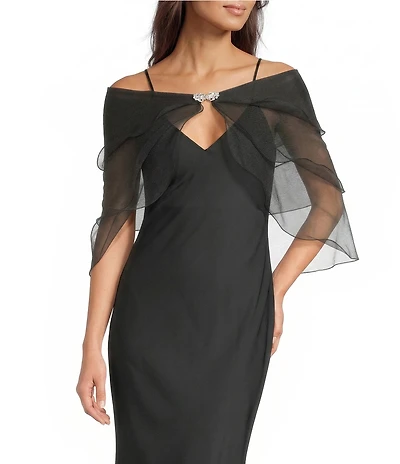 Southern Living x Borrowed & Blue Wrap With Embellished Clasp