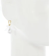 Southern Living x Borrowed & Blue Pearl Bow Drop Earrings