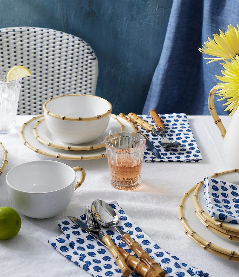 Southern Living 20-Piece Bamboo Flatware Set