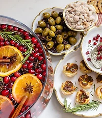 Southern Living Scalloped Cluster Bowls