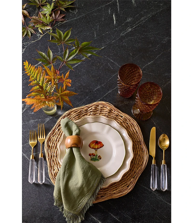 Southern Living Seagrass Weave Charger Plate