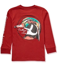 Southern Lure Big Boys Long Sleeve Wood Duck T-Shirt