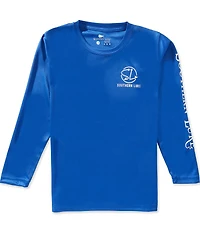 Southern Lure Big Boys Long Sleeve UV Protection Graphic Rashguard T-Shirt
