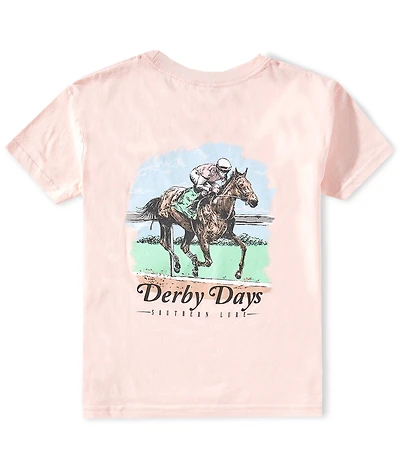Southern Lure Big Boys 8-20 Short Sleeve Derby Days Graphic T-Shirt