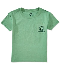 Southern Lure Big Boys Short Sleeve Weapons of Bass Destruction-Seafoam T-Shirt