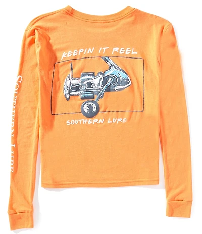 Southern Lure Big Boys Long-Sleeve Keepin It Reel T-Shirt