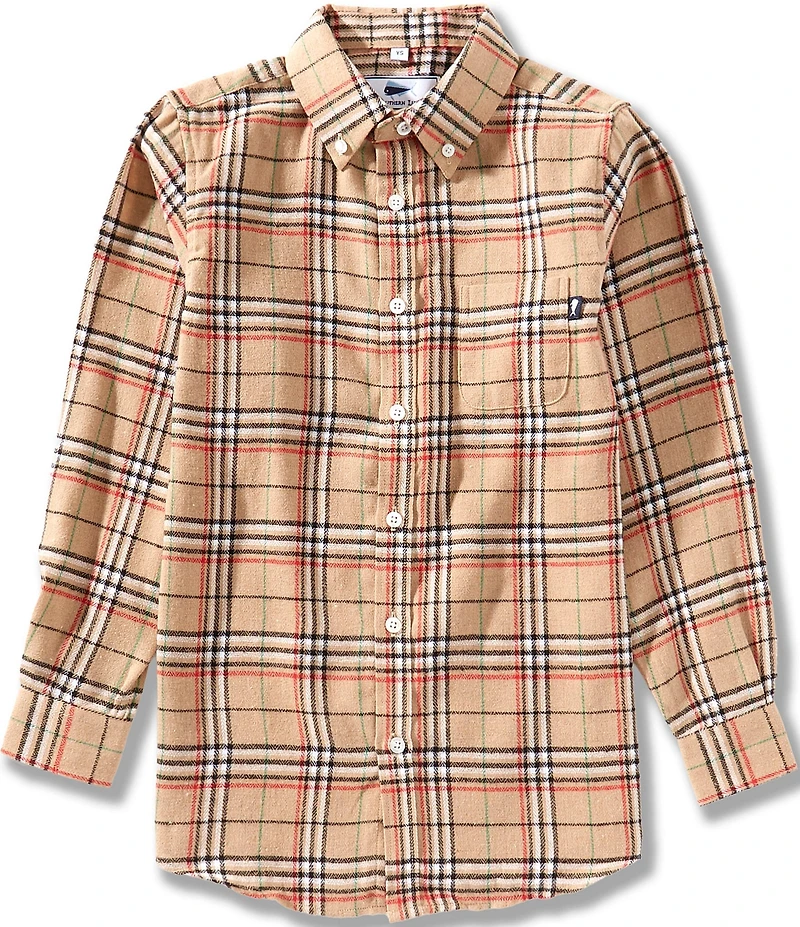 Southern Lure Big Boys Long-Sleeve Mixed Flannel