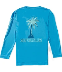 Southern Lure Big Boys Long Sleeve Palms UV Protection T-Shirt