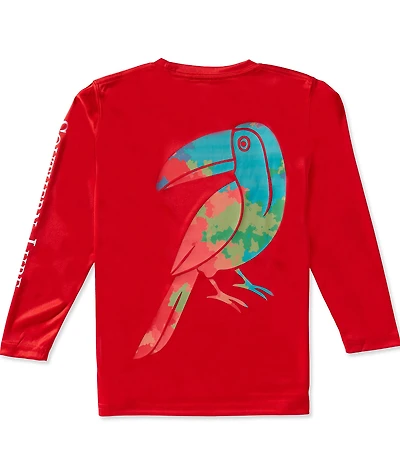 Southern Lure Big Boys Long Sleeve Toucan Rashguard Top
